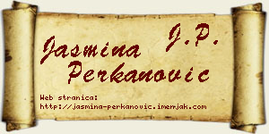 Jasmina Perkanović vizit kartica